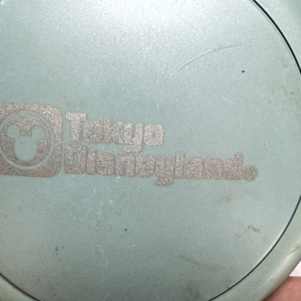 Tokyo Disneyland Vtg Resort Mickey Mouse alarm clock Portable Clamshell Travel